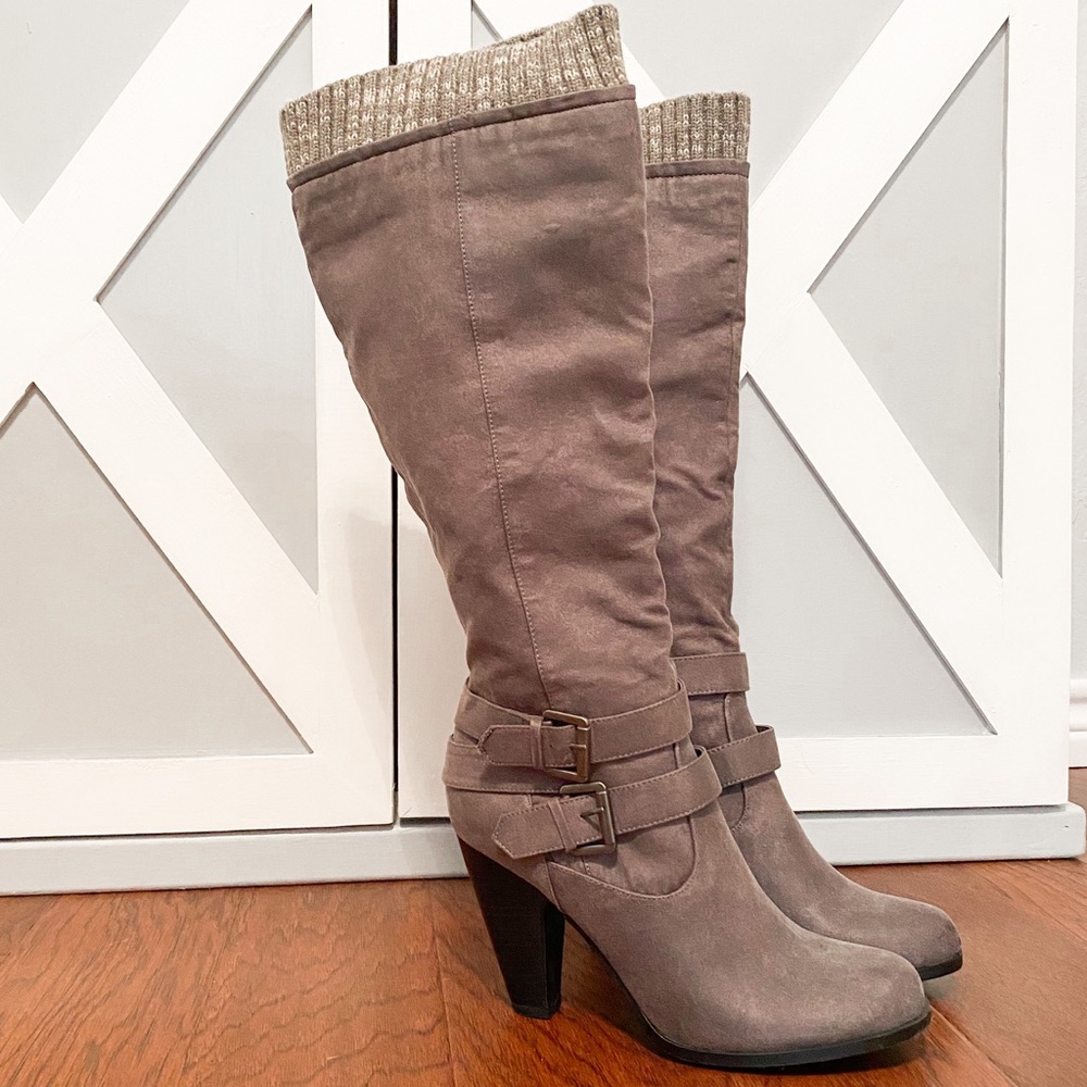 NWOT Women’s JustFab Tall Booties